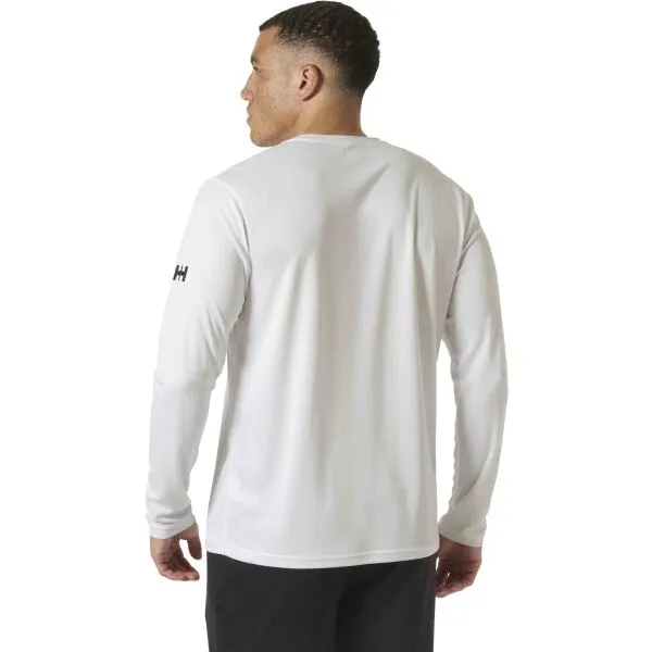 Helly Hansen HH TECH CREW LS 2.0 Pánske funkčné tričko, biela, veľkosť