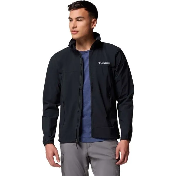 Columbia HEATHER CANYON II JACKET Pánska softshellová bunda, čierna, veľkosť