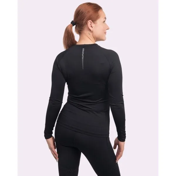 Klimatex OHANA RE:CLIMA Dámske funkčné tričko s dlhým rukávom, čierna, veľkosť
