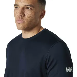 Helly Hansen HH TECH CREW LS 2.0 Pánske funkčné tričko, tmavo modrá, veľkosť