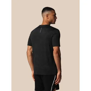 CASTORE ENGINEERED SS T-SHIRT Pánske športové tričko, čierna, veľkosť