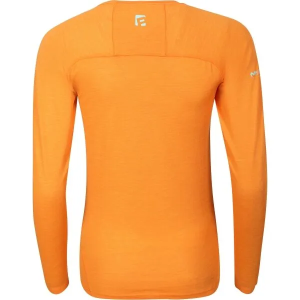PROGRESS MA NDRZ 125 Dámske merino tričko s dlhým rukávom, oranžová, veľkosť