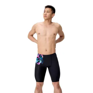 Speedo placement printed jammer gitchy garden / black l - uk36