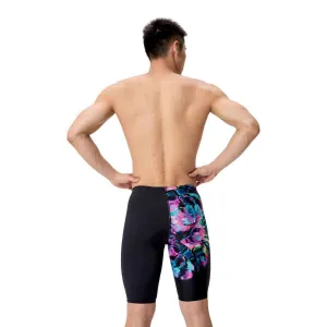 Speedo placement printed jammer gitchy garden / black l - uk36