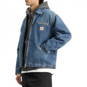 Carhartt WIP OG Detroit Jacket "Blue Grind Wash" (I036259-01B7)