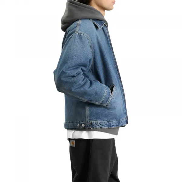 Carhartt WIP OG Detroit Jacket "Blue Grind Wash" (I036259-01B7)