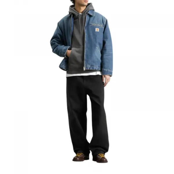 Carhartt WIP OG Detroit Jacket "Blue Grind Wash" (I036259-01B7)