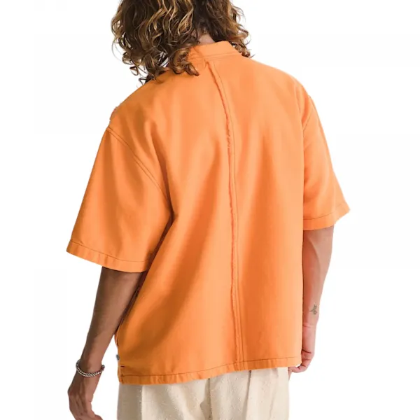 Vans Otw Double Edge Shirt "Sunset Orange" (VN000TS515J)