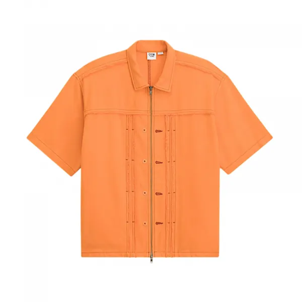 Vans Otw Double Edge Shirt "Sunset Orange" (VN000TS515J)