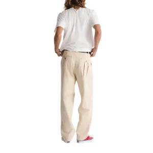 Vans Otw Back Pleated Trousers "Creme Brulee Beige" (VN000TSACHW)
