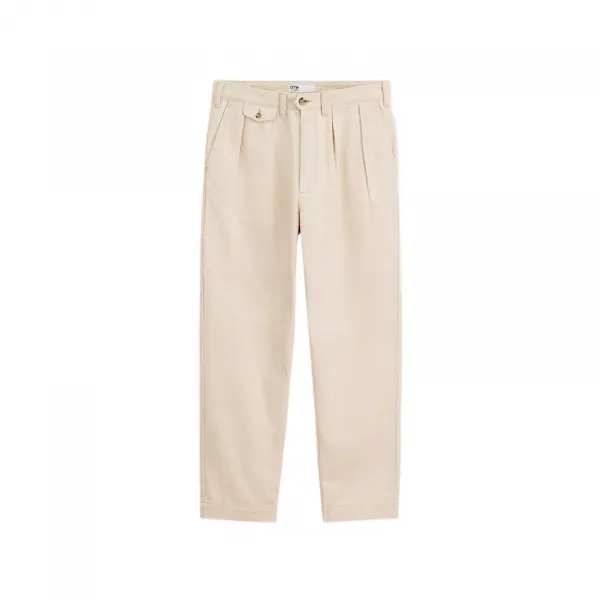 Vans Otw Back Pleated Trousers "Creme Brulee Beige" (VN000TSACHW)