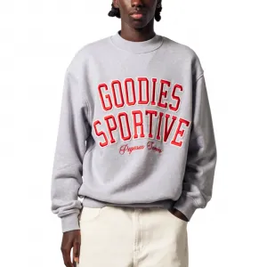 Goodies Sportive Baseball Crewneck "Grey Vigore" (BGC26-VIGORE)