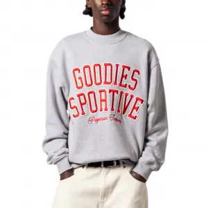 Goodies Sportive Baseball Crewneck "Grey Vigore" (BGC26-VIGORE)
