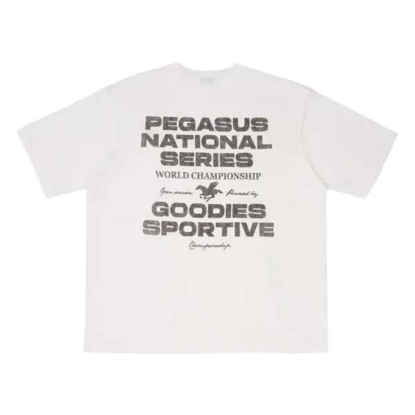 Goodies Sportive Pegasus Series T-Shirt "White" (PSWT26-WHITE)