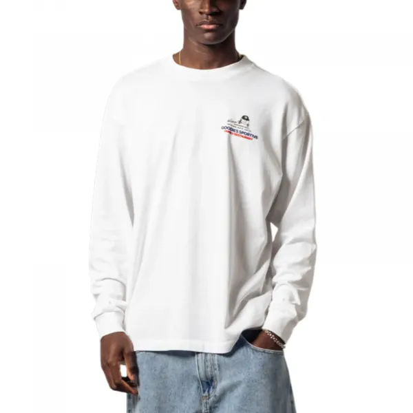 Goodies Sportive Whole Meal Longsleeve Tee "White" (WMLS26-WHITE)