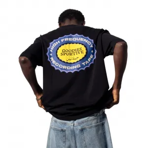 Goodies Sportive Recording Tape T-Shirt "Black" (RTT26-BLACK)