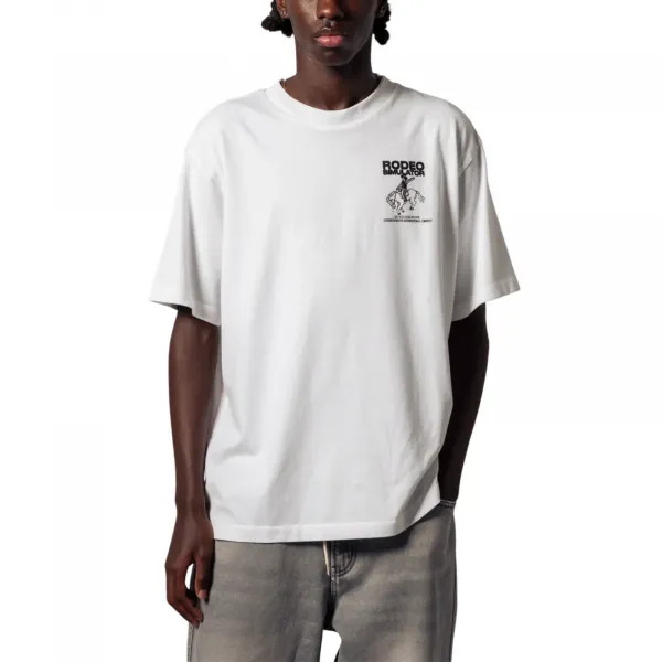 Goodies Sportive Rodeo Simulator T-Shirt "White" (RSWT26-WHITE)