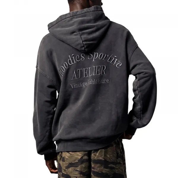 Goodies Sportive Premium Fadeout Hoodie Atelier "Black Fadeout" (PFHA26-BLACK-FADEOUT)
