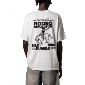 Goodies Sportive Rodeo Simulator T-Shirt "White" (RSWT26-WHITE)