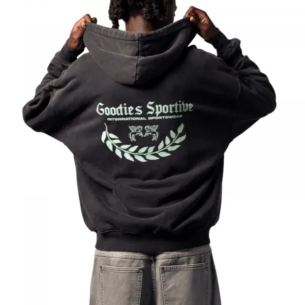 Goodies Sportive Premium Fadeout Mint Jacket "Black Fadeout Mint" (PFMJ26-BLACK-FADEOUT)