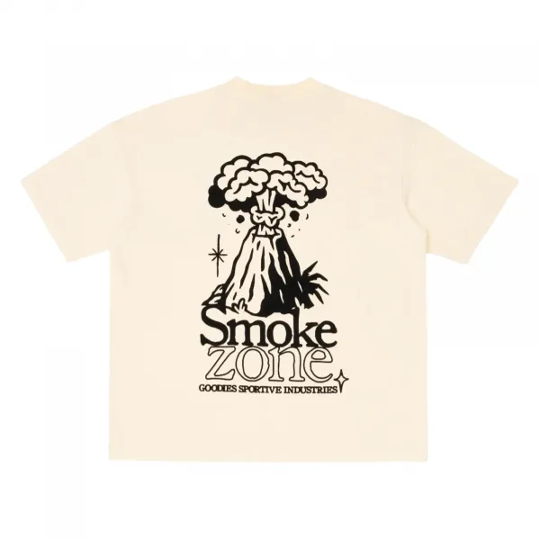 Goodies Sportive Smoke Zone T-Shirt "Butter" (SZBT26-BUTTER)
