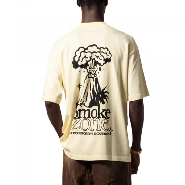 Goodies Sportive Smoke Zone T-Shirt "Butter" (SZBT26-BUTTER)