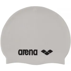 Arena CLASSIC SWIM CAP Plavecká čiapka, biela, veľkosť