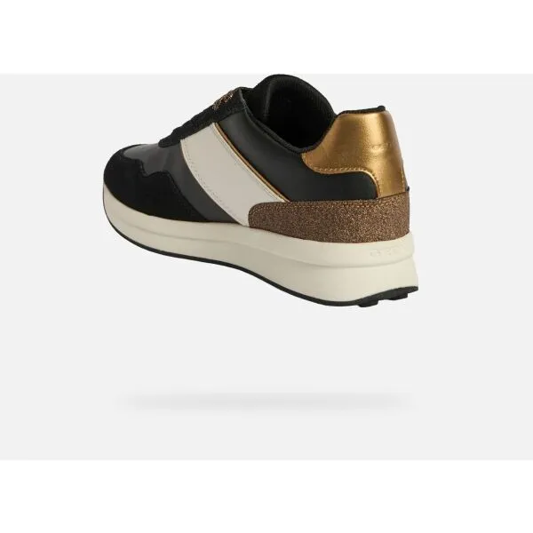Black women's sneakers Geox Runntix - Women's