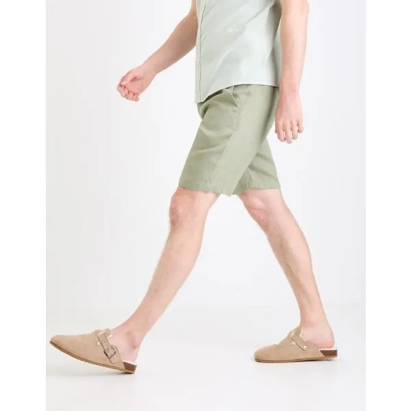 CELIO DOLINUSBM Pánske bermudy, zelená, veľkosť