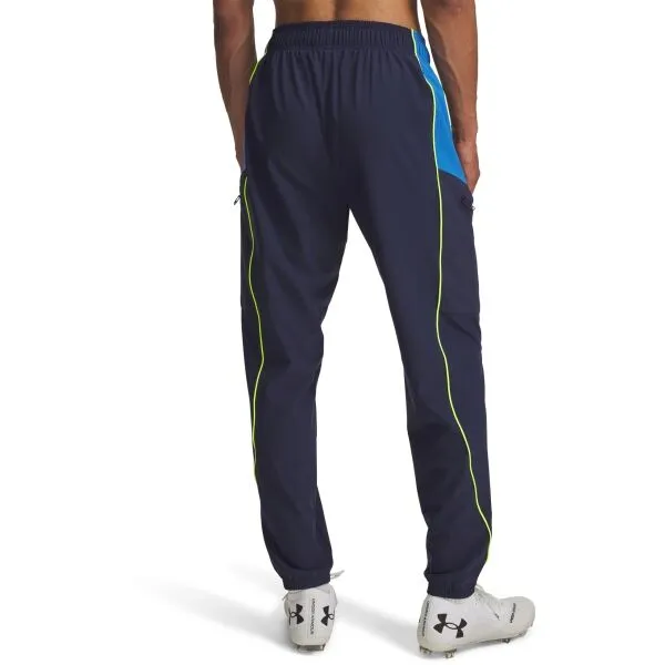 Under Armour CHALLENGER WARM-UP PNT Pánske futbalové tepláky, tmavo modrá, veľkosť M