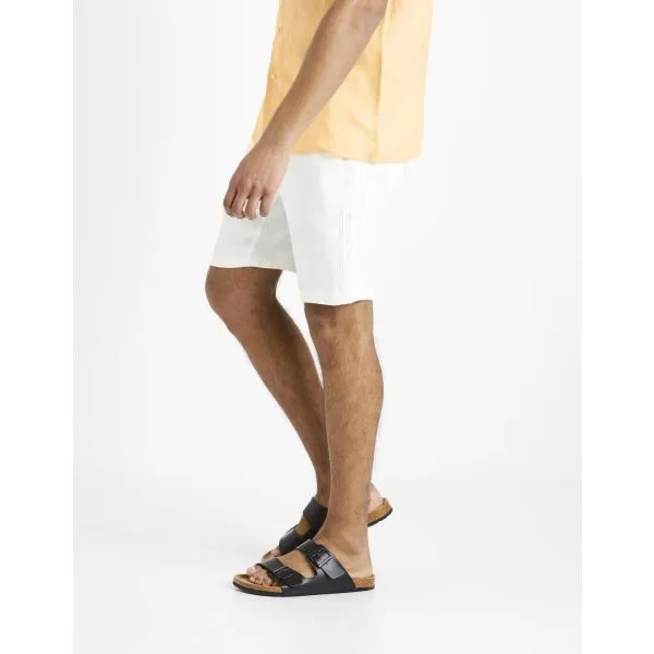 CELIO DOLINUSBM Pánske bermudy, biela, veľkosť