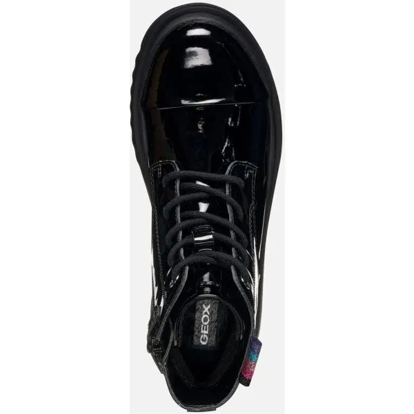 Black Girls Ankle Boots Geox Gillyja - Girls
