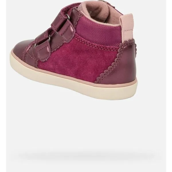 Purple Girls Shoes for First Steps Geox Gisli Girl - Girls