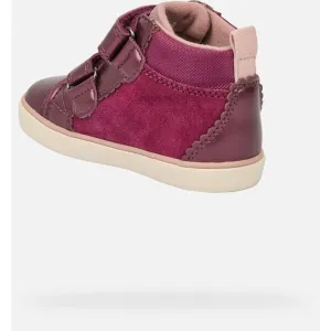 Purple Girls Shoes for First Steps Geox Gisli Girl - Girls