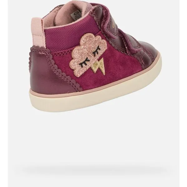 Purple Girls Shoes for First Steps Geox Gisli Girl - Girls
