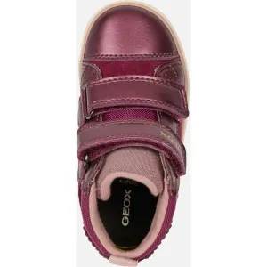 Purple Girls Shoes for First Steps Geox Gisli Girl - Girls