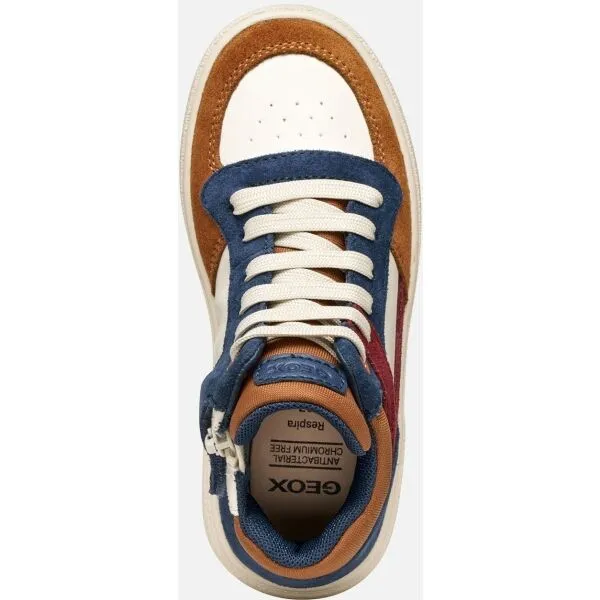 Light brown boys' sneakers Geox Theleven - Boys