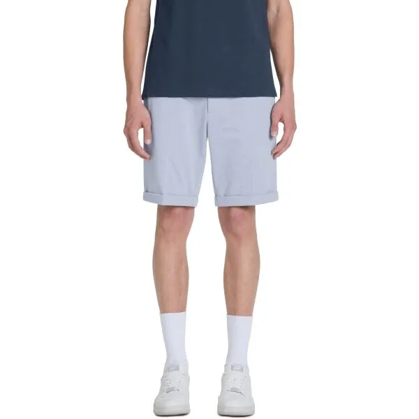 CELIO DOEVANBM Pánske elegantné bermudy, modrá, veľkosť