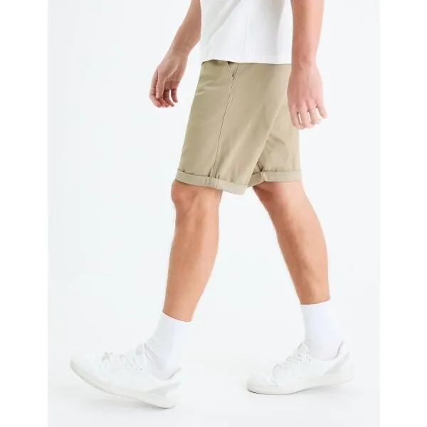 CELIO BOCHINOBM Pánske bermudy, béžová, veľkosť