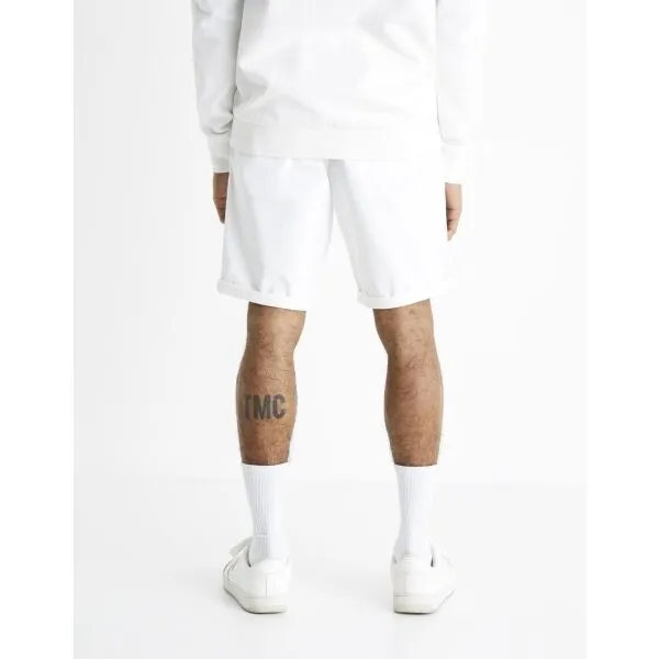 CELIO BOCHINOBM Pánske bermudy, biela, veľkosť