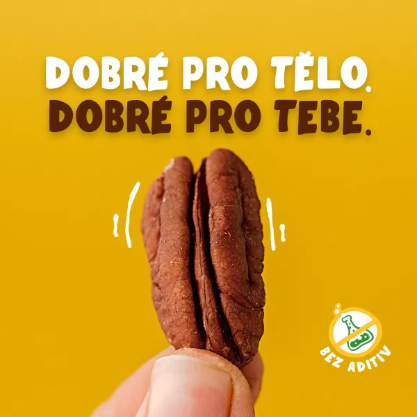 Pekanové orechy nepražené váha 500g