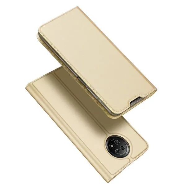 DUX Peňaženkový kryt Xiaomi Redmi Note 9T zlatý