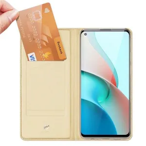 DUX Peňaženkový kryt Xiaomi Redmi Note 9T zlatý