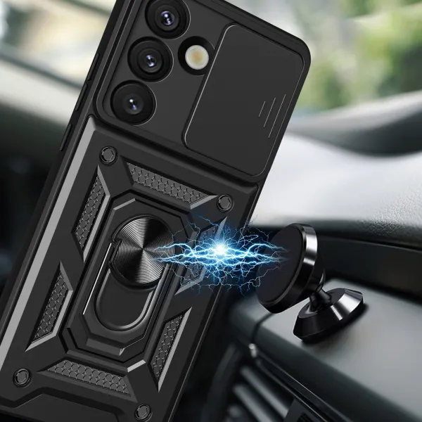 MG Hybrid Armor Camshield kryt na Samsung Galaxy Z Fold 7, čierny