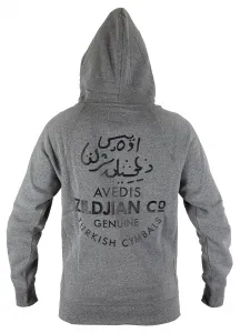 Zildjian Gray Zip Up Logo S