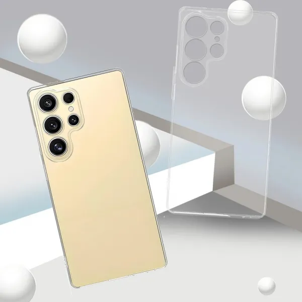 Tech-Protect FlexAir kryt na Samsung Galaxy S26 Ultra, priesvitný