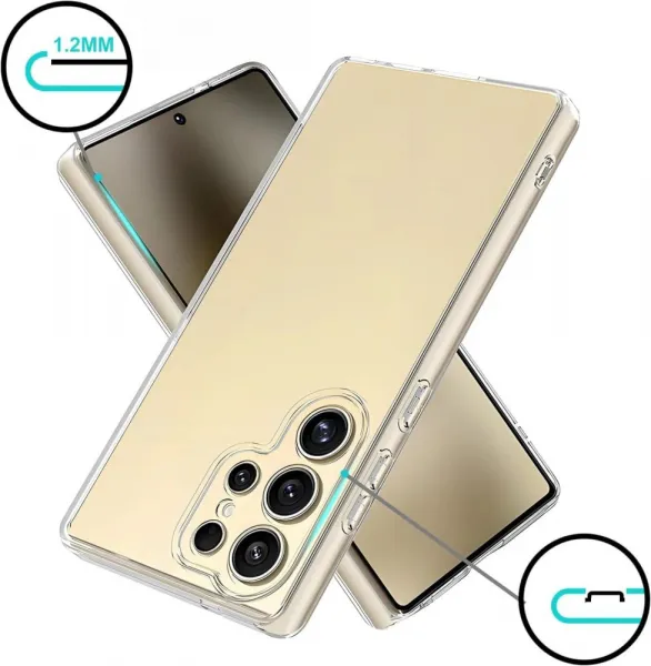 Tech-Protect FlexAir kryt na Samsung Galaxy S26 Ultra, priesvitný
