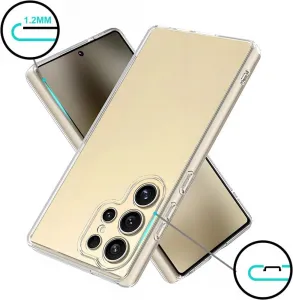 Tech-Protect FlexAir kryt na Samsung Galaxy S26 Ultra, priesvitný