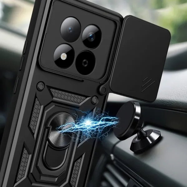 Tech-Protect Camshield kryt na Xiaomi Redmi Note 15 Pro 5G, čierny