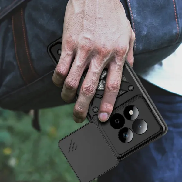 Tech-Protect Camshield kryt na Xiaomi Redmi Note 15 Pro 5G, čierny